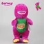 Đồ chơi sang trọng khủng long tím Barney thú vị có chức năng hát Ultrasoft