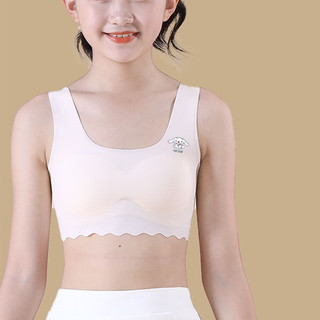 Cô Gái Học Sinh Đệm Mềm Áo Ngực Không Dây Thoải Mái Áo Loại Ngủ Nữ Đồ Lót Đáng Yêu Thỏ In Liền Mạch Bralette
