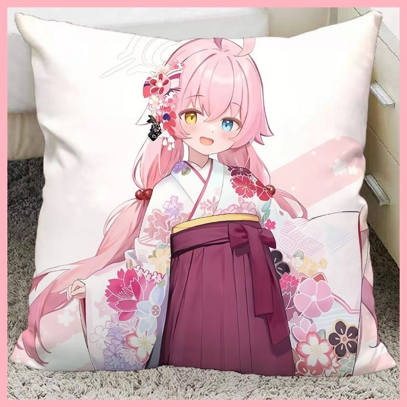 Gối Xanh Lưu Trữ Takanashi Hoshino Sunaokami Shiroko Sorasaki Hina Izayoi Nonomi Bird Tour Hoshino Blue File Game Ngoại Vi Gối Có Thể Tùy Chỉnh Gối Gối Gối Đầu Giường Đệm Quà Tặng Cho Bạn Bè