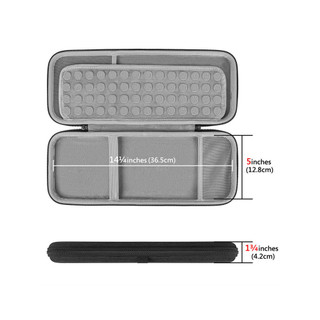 Geekria Thích Hợp Cho Logitech PEBBLE 2 COMBO Bàn Phím Và Bộ Chuột Bàn Phím Túi Bảo Quản Chống Bụi Và Chịu Áp Lực