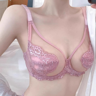 Thêu Gợi Cảm Cô Gái Áo Ngực Thép Vòng Đẩy Lên Nữ Quần Lót Dây Mềm Nữ Bralette Quần Lót