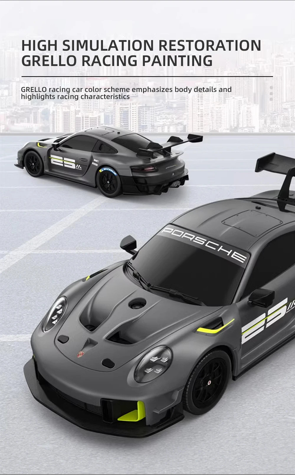 Rc Racing Car RASTAR Starlight Porsche 911 Điện Điều Khiển Từ Xa Đua Xe ...