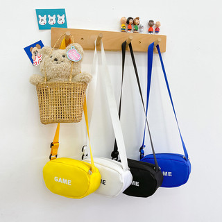 Túi đeo chéo vải Canvas nhẹ đáng yêu dành cho trẻ em để du lịch dễ dàng