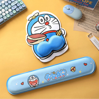 Blue Fat Cat BUTT Mouse Pad + Bộ bàn phím Miếng đệm cổ tay chuột + Bộ bàn phím hỗ trợ