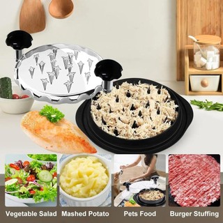 Dụng cụ hủy tài liệu gà Thịt Ngực Tách cắt nhỏ Máy mài có nắp để xé thịt gà thịt bò