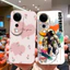 Thiết Kế Mới Cho Vivo V40 Pro SE 5G Vỏ Hoa Xinh Đẹp Bướm Silicon Mềm Điện Thoại Cho VivoV40 V40Pro V40SE 5G Vỏ Chống Sốc Capa