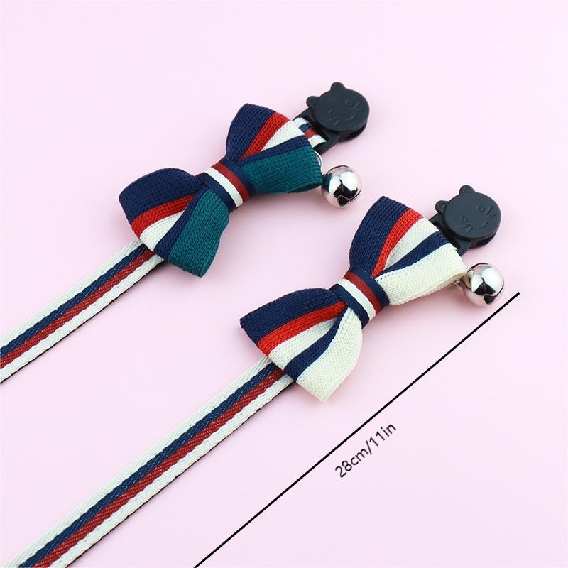 Vòng cổ thú cưng, Dây buộc đám cưới, Cổ nơ sọc phong cách Anh, Cổ mèo
