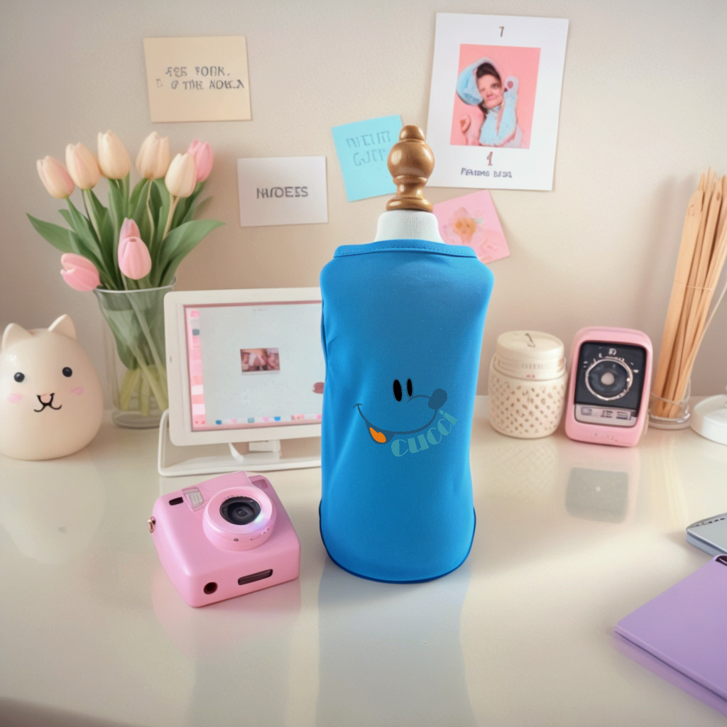 Áo Vest chó nhỏ và vừa in họa tiết hoạt hình Quần áo thú cưng