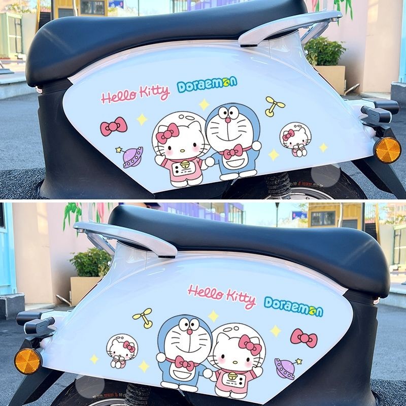 Miếng Dán Xe Ô Tô Yadi Maverick Emma Xe Máy Và Xe Máy Điện Miếng Dán Cơ Thể Trầy Xước Bao Đôrêmon Tay Trang Trí Miếng Dán