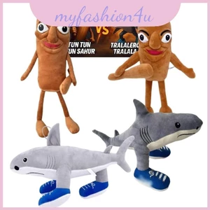 Cá Mập Mềm Plushie Thú Nhồi Bông Đồ Chơi Với Pp Cotton Lấp Đầy Lông Ngắn Cho Trẻ Em