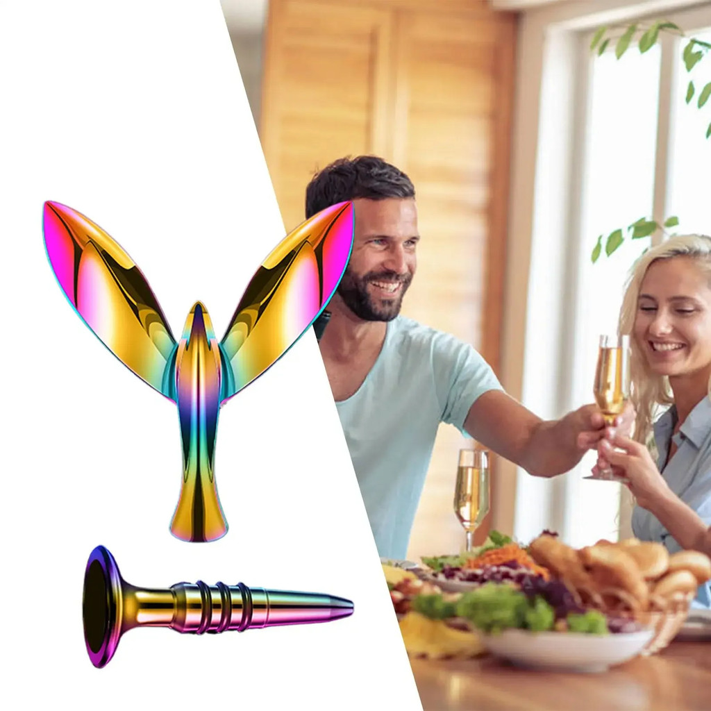 2 Chiếc Mới Sáng Tạo Xoay Cân Bằng Tumbler Chim Dụng Cụ Mở Chai Chim Bay Dụng Cụ Mở Chai Hợp Kim Bia Cho Thanh Nhà Bếp Tiệc Gia Đình Tiện Ích
