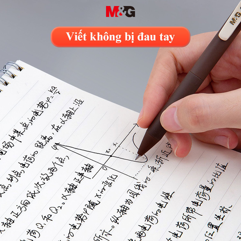 M&G A4 B5 80 Sheets Horizontal Lines Square Coils Notebook Note Notes ...