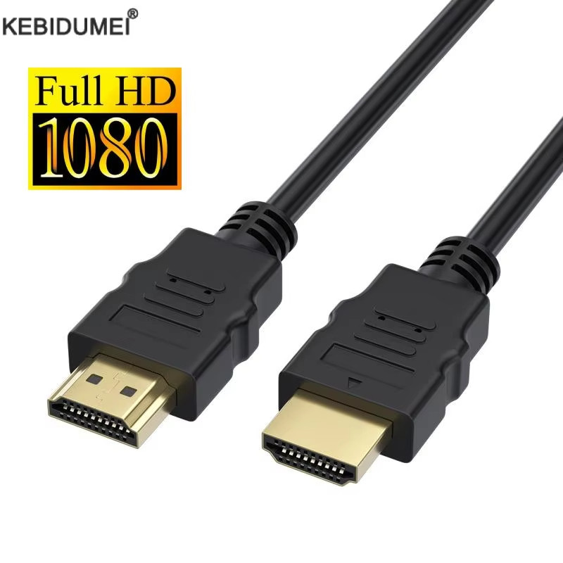 Cáp nối dài cáp HDMI Mạ vàng siêu cao Tương thích với hướng dẫn video1080P 3D cho bộ chia HDTV 1,5m / 3m / 5m