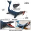 Mô hình hành động khủng long Mosasaurus có miệng di chuyển cho trẻ em Bộ sưu tập giáo dục và sở thích