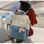 Ba lô Nylon nhẹ cho bé gái Phong cách đường phố Túi đi học chống nước hợp thời trang