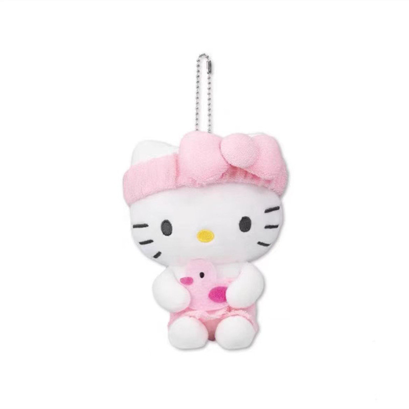 Bộ đồ chơi sang trọng nhân vật Kitty độc đáo Hello có gấu và thỏ nhân dịp kỷ niệm 50 năm