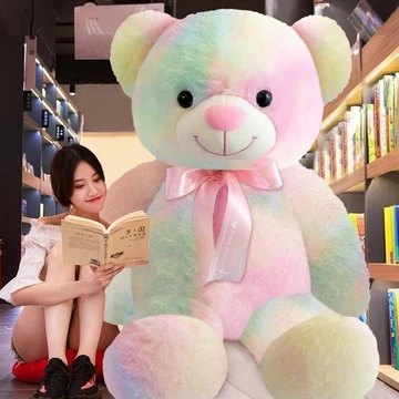 Đồ chơi nhồi bông gấu lớn, thú nhồi bông dễ thương, gấu ôm, gấu bông, gấu trúc, búp bê ngủ, quà sin