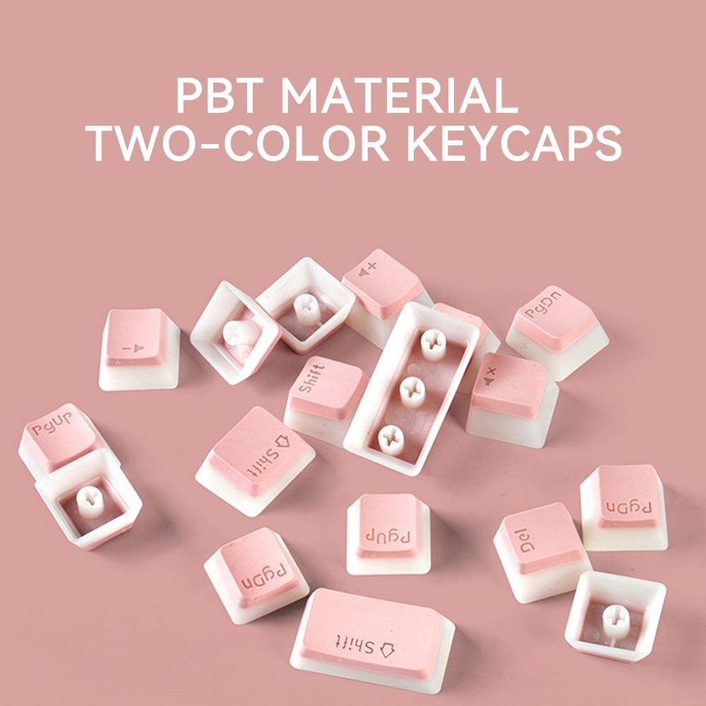 Mô tả Pbt Pudding Trọn Bộ Keycaps Thích Hợp Cho Royal Kludge Tất Cả Các Bàn Phím, Tất Cả Trong Nhiều Màu Tự Làm - 1