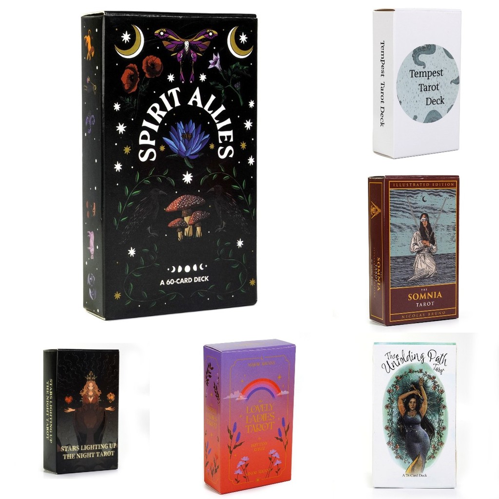 Được thiết kế đẹp thẻ Oracle Tarot với giấy đồng để tăng độ bền