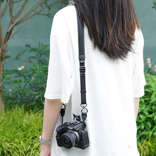 Thích hợp cho túi đựng máy ảnh Canon R10, Vỏ bảo vệ máy ảnh R50, Vỏ bảo vệ R100, Vỏ da cổ điển, Túi đeo chéo đơn Micro, Dây đeo vai, Phụ kiện dễ thương