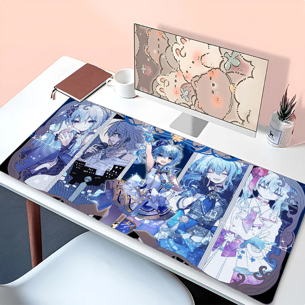 Hololive Hoshii Suisei Trò Chơi Anime Mousepad Chuột Thảm Để Bàn Có Miếng Lót Phụ Kiện Chơi Game Prime Gaming XXL