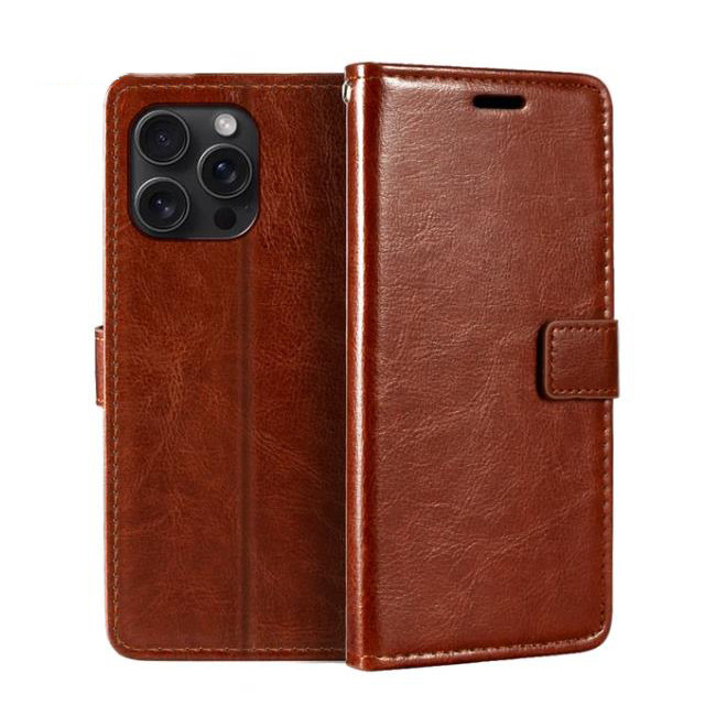 Ốp Điện Thoại Lật Cho iPhone 16 15 14 13 12 11 Pro MAX Plus Mini Ốp Lưng Ví Da PU Cho iPhone X XS MAX XR 6 6S 7 8 Plus SE 2020