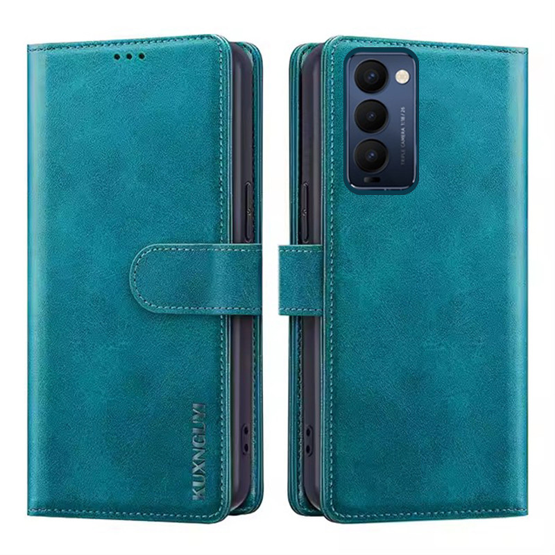 Ví đựng điện thoại cho Tecno Camon 18P 18 Premier có ngăn đựng thẻ Đế da lật từ tính Bảo vệ vỏ chống sốc Tecno Camon 18 Premier
