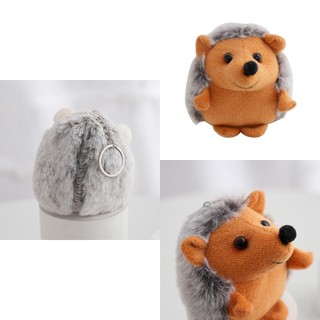 Dễ Thương Nhím Sang Trọng Móc Khóa Động Vật Mini Hình Cotton Mềm Làm Đầy Pp