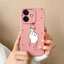 Dành Cho Oppo A3x 4G 5G Ốp Lưng Mèo Dễ Thương Họa Tiết Phong Cách Hoạt Hình Silicon Lỏng Chống Sốc Vỏ Điện Thoại Mềm Cho OppoA3x 4G 5G Vỏ Siêu Mỏng Capa