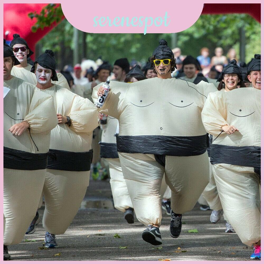 Trang phục Sumo bơm hơi sáng tạo cho trẻ em và người lớn làm cho niềm vui mỗi dịp
