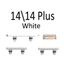 Bộ Đầy Đủ Nút Bên Cho 14 15 Plus Pro Max Bật Nguồn Khóa Tắt Âm Lượng Nút Công Tắc Tắt Tiếng Im Lặng Bộ Chìa Khóa Thay Thế Các Bộ Phận
