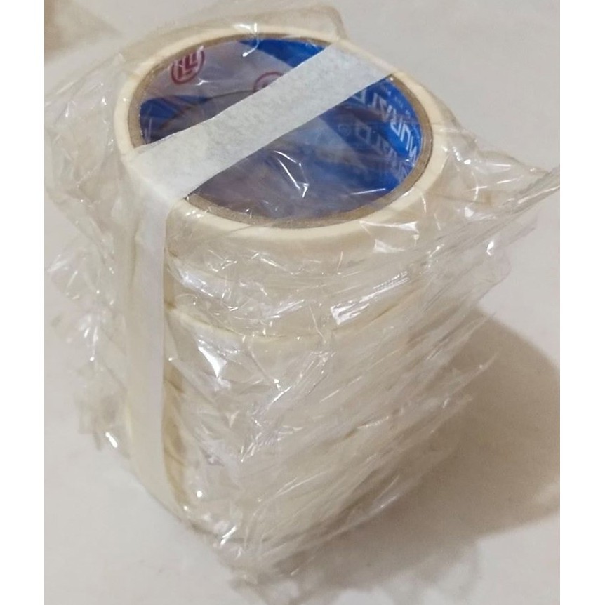 Còn hàng 1 Tube Masking Tape 18 mm x 10 thước, Băng che mặt 3 / 4 inch ...
