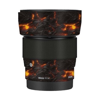 Thích Hợp Cho Sigma 56mm F1.4 Miếng Dán Ống Kính Sony E Mount Canon EFM Mount Lens Bao Gồm Tất Cả Bảo Vệ Phong Cách 3M