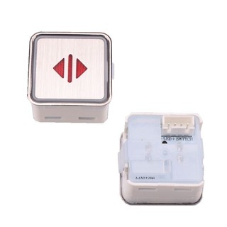 MTD270 Thích Hợp Cho Nút Thang Máy Fuji Thép Không Gỉ Vuông 33 * 33 Công Tắc Đa Năng Loại AK-1 MT42
