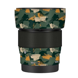 Thích Hợp Cho Sigma 56mm F1.4 Miếng Dán Ống Kính Sony E Mount Canon EFM Mount Lens Bao Gồm Tất Cả Bảo Vệ Phong Cách 3M