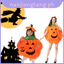Quần áo bí ngô Halloween mềm mại và thoải mái kèm giày và mũ