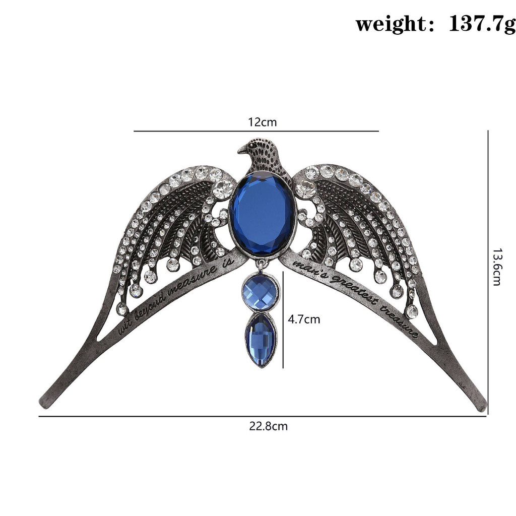 Và Phim Và Truyền Hình Harry Potter Pha Lê Triển Lãm Tại The Ravenclaw Academy 's Lost Eagle Diadem Crown
