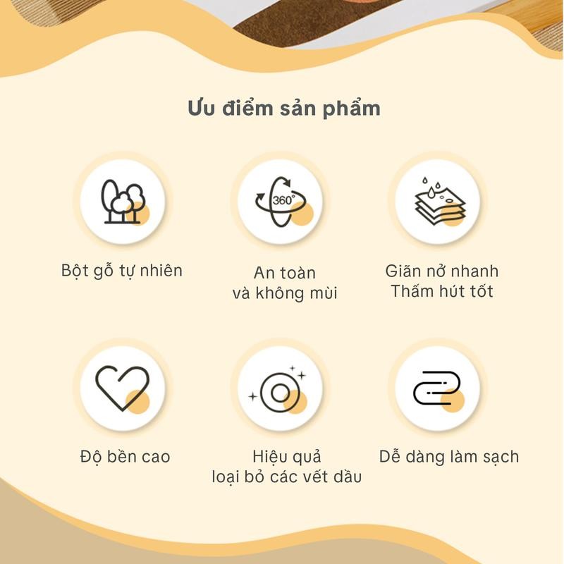 Mô tả Miếng bọt biển rửa chén kháng khuẩn Zolele làm sạch, mút xốp nén họa tiết hoạt hình - 2