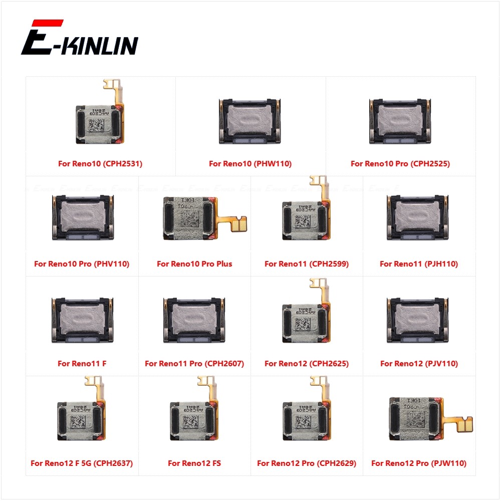 Tai nghe phía trước Tai nghe Loa âm thanh Cáp mềm cho OPPO Reno 10 11 12 Reno10 Reno11 Reno12 FS F Pro Plus 5G Thay thế các bộ phận