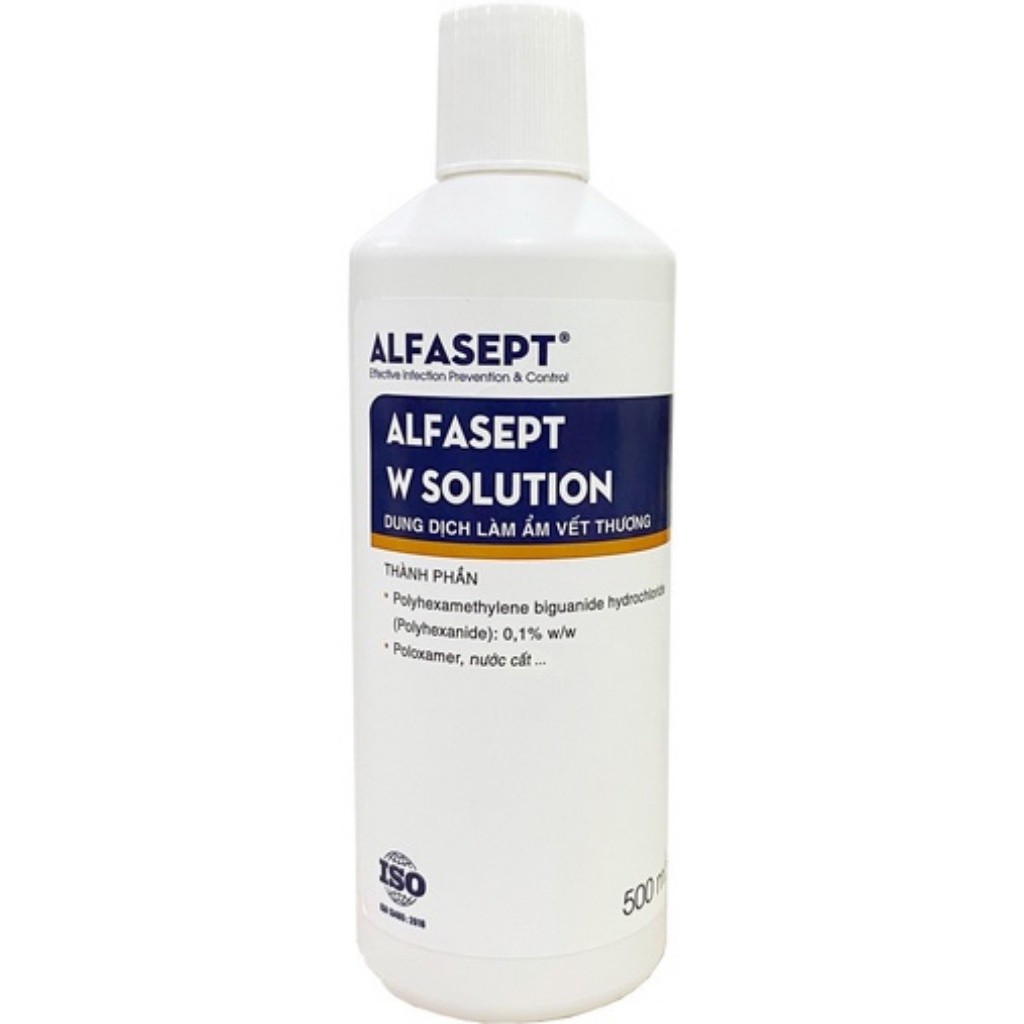Mô tả Dung Dịch Làm Ẩm Rửa Vết Thương ALFASEPT W Solution Giúp Làm Sạch Nhanh Chóng Và Hiệu Quả - 3