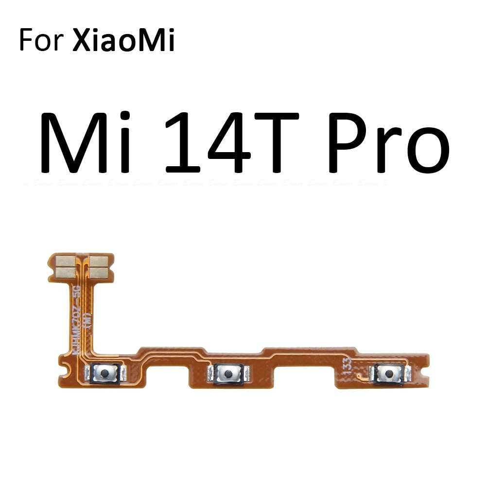Tắt Tiếng Công Tắc Phím Nguồn BẬT TẮT Nút Âm Lượng Điều Khiển Cáp Mềm Cho Xiaomi Mi 12 12X 12S 12T 13 13T 14 14T Civi 4 Pro Ultra Lite Thay Thế Các Bộ Phận