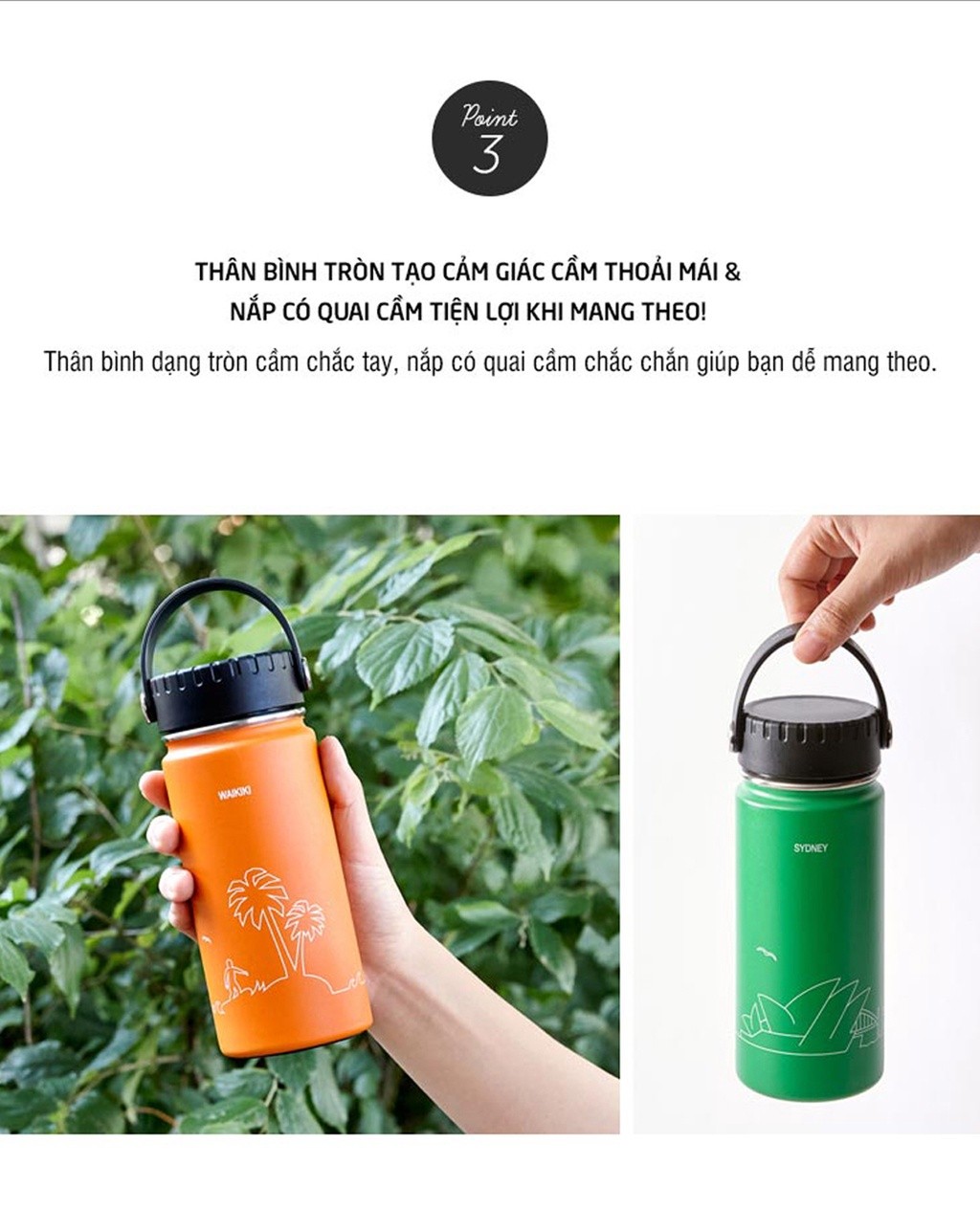 Bình Giữ Nhiệt LocknLock Riga Tumbler LHC4160 897ml, Hàng Chính Hãng ...