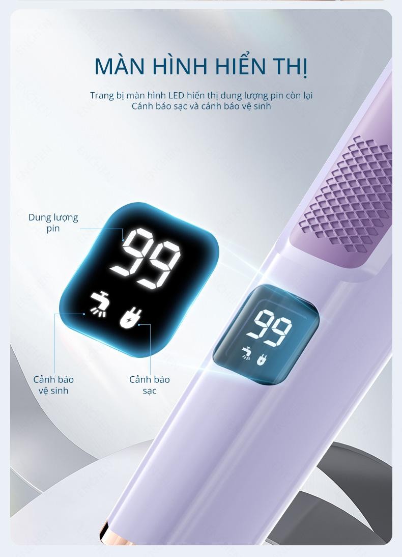 Mô tả Máy cạo toàn thân đa năng Enchen A1 - chống nước - lưỡi dao thép không gỉ - 3 in 1 - BH 6 tháng - 10