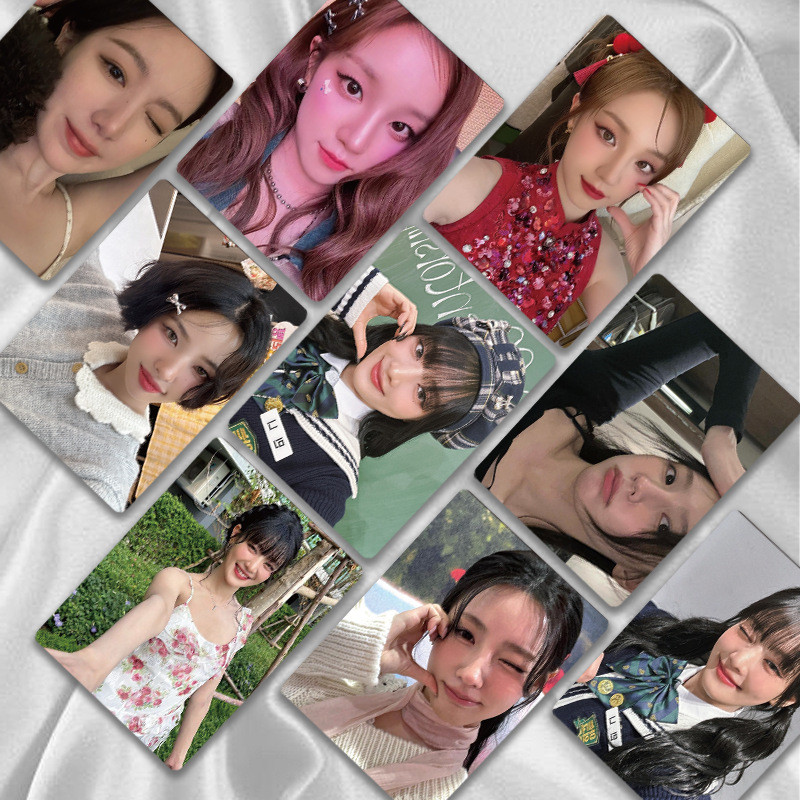 Linxx 50 Cái / hộp GIDLE Lomo Cards Bộ Photocard Holographic Sưu Tập Kpop Merch Bưu Thiếp Bộ Sưu Tập Quạt Album Văn Phòng Phẩm Quà Tặng Ý Tưởng
