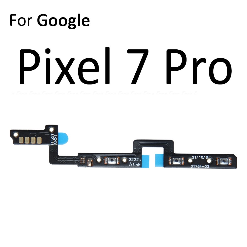 Dành Cho Google Pixel 6 7 8 9 Pro XL 7a 6a 8a Công Tắc Nguồn Bật Tắt Nút Âm Lượng Phím Cáp Mềm Thay Thế Các Bộ Phận