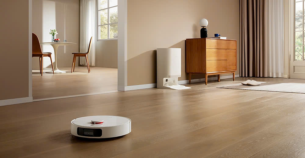 Mô tả Robot Hút Bụi Lau Nhà Xiaomi Vacuum E5 | 3 Cấp Độ Hút | Cảm Biến Né Vật Cản | BH Chính Hãng 12 Tháng - Trắng - 1