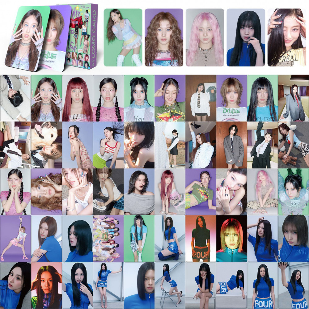 LINXX 55 Chiếc HAI Lần Này Dành Cho Album Lomo Cards HD Ảnh 3 Inch Quạt Nhỏ Bộ Sưu Tập Thẻ Hàng Hóa Quà Tặng Thẻ Ảnh Kpop Cao Cấp Sưu Tập Cho ONCE