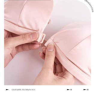 Ngực Nhỏ Nữ Quần Lót Gợi Cảm Mỏng Dây Đeo Thanh Niên Cô Gái Áo Ngực Không Dây Đệm Mềm Nút Trước Quần Lót Nữ