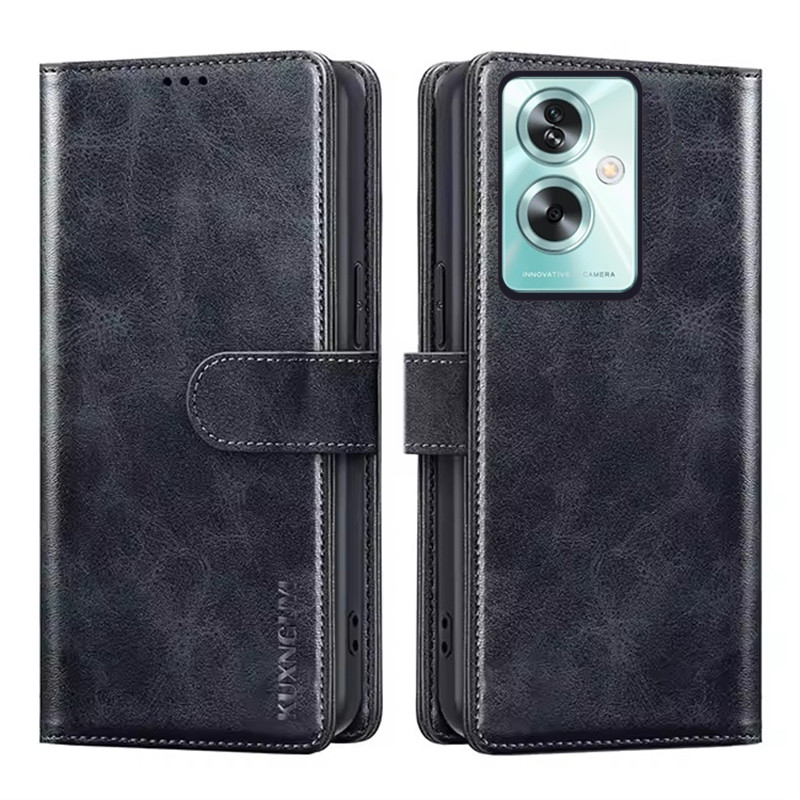 Ví Ốp Điện Thoại Cho OPPO A79 5G Có Đựng Thẻ Đế Da Lật Từ Tính Bảo Vệ Vỏ Chống Sốc OPPO A79 5G