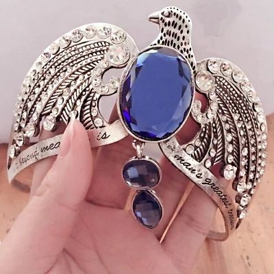 Và Phim Và Truyền Hình Harry Potter Pha Lê Triển Lãm Tại The Ravenclaw Academy 's Lost Eagle Diadem Crown